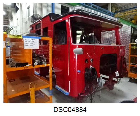 Cab Content Installation week of 8/26/19