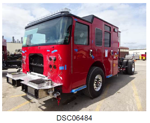 Cab Content Installation and Chassis Mounting week of 9/2/19