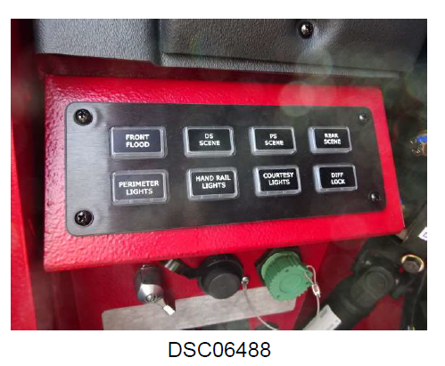 Cab Content Installation and Chassis Mounting week of 9/2/19