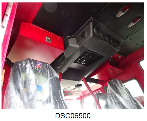 Cab Content Installation and Chassis Mounting week of 9/2/19