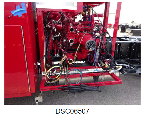 Pump and Chassis Mounting week of 9/2/19